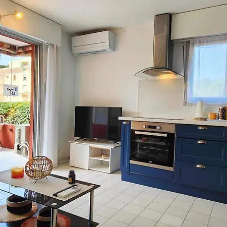 Apartmán Beautiful Bright And Quiet 32 M Fréjus